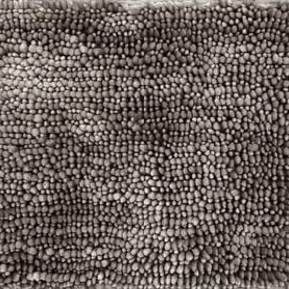 CATALINA HOME Costa Rica Soft Chenille Luxurious 2PC. Set (DK Grey) - Picture 4 of 6